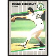 1989 Fleer #7 Dennis Eckersley