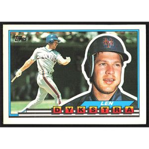 1989 Topps Big #41 Len Dykstra