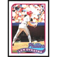 1989 Topps Traded #27T Len Dykstra