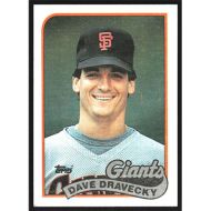 1989 Topps #601 Dave Dravecky