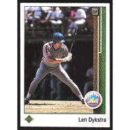 1989 Upper Deck #369 Len Dykstra