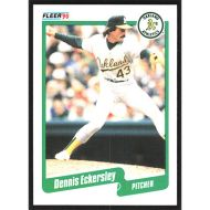 1990 Fleer #6 Dennis Eckersley