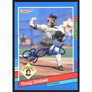 1991 Donruss #269 Doug Drabek Autographed