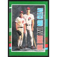 1991 Donruss #744 L. Dykstra/D. Murphy Dr. Dirt and Mr. Clean