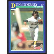 1991 Score #485 Dennis Eckersley