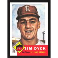 1991 Topps Archives 1953 #177 Jim Dyck