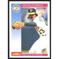 1992 Score #190 Dennis Eckersley