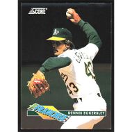 1993 Score The Franchise #11 Dennis Eckersley