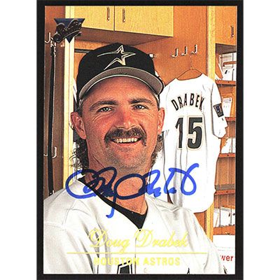 1994 Studio #20 Doug Drabek Autographed