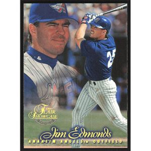1997 Flair Showcase Row 1 #125 Jim Edmonds