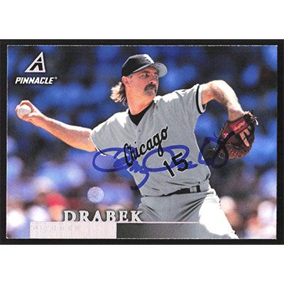 1998 Pinnacle #82 Doug Drabek Autographed