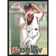 1999 Team Best Autographs #NNO Tim Drew Autographed