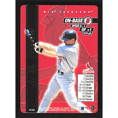 2000 MLB Showdown Unlimited #407 J.D. Drew