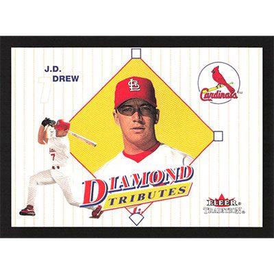 2001 Fleer Tradition Diamond Tributes #DT13 J.D. Drew