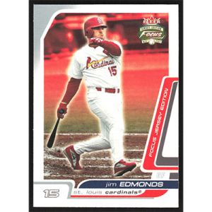 2003 Fleer Focus Jersey Edition #123 Jim Edmonds