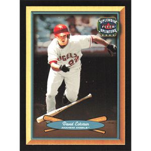 2003 Fleer Splendid Splinters #1 David Eckstein