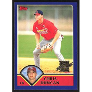 2003 Topps #292 Chris Duncan