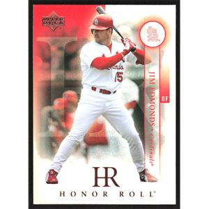 2003 Upper Deck Honor Roll #100 Jim Edmonds