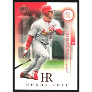 2003 Upper Deck Honor Roll #99 Jim Edmonds