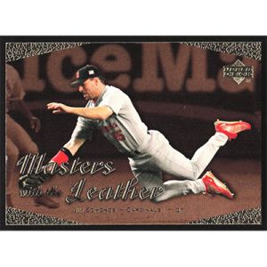 2003 Upper Deck Masters with the Leather #L10 Jim Edmonds
