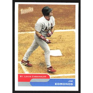 2004 Bazooka Minis #210 Jim Edmonds