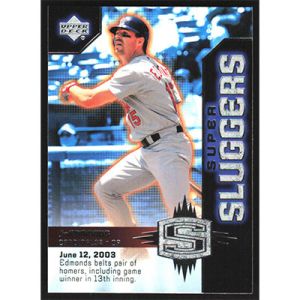 2004 Upper Deck Super Sluggers #SL-15 Jim Edmonds