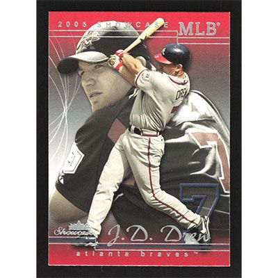 2005 Fleer Showcase #60 J.D. Drew