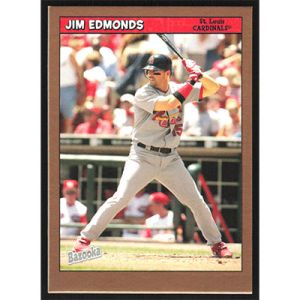 2006 Bazooka Gold Chunks #137 Jim Edmonds