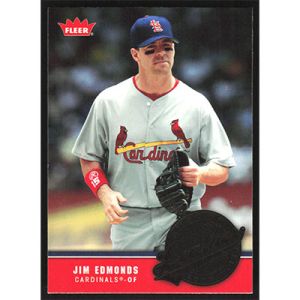 2006 Fleer Smooth Leather #SL-9 Jim Edmonds