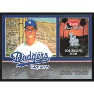 2006 Greats of the Game Dodgers Greats #LAD-DD Don Drysdale