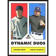 2006 Topps '52 Dynamic Duos #DD1 S. Drew/C. Quentin