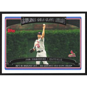 2006 Topps #258 Jim Edmonds Award Winner