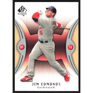 2007 SP Authentic #48 Jim Edmonds