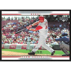 2007 Upper Deck #488 Adam Dunn Team Checklist