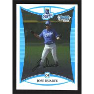 2008 Bowman Chrome Prospects #BCP40 Jose Duarte