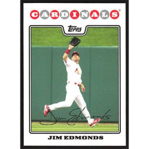2008 Topps Gold Foil #192 Jim Edmonds