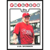 2008 Topps #18 J.D. Durbin