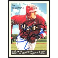 2009 Upper Deck Goodwin Champions #120 Stephen Drew Autographed