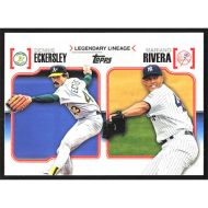 2010 Topps Legendary Lineage #LL26 D. Eckersley/M. Rivera