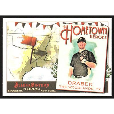 2011 Topps Allen & Ginter Hometown Heroes #HH95 Kyle Drabek