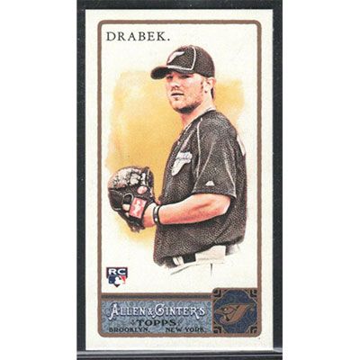 2011 Topps Allen & Ginter Mini #180 Kyle Drabek