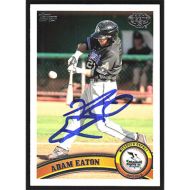 2011 Topps Pro Debut #254 Adam Eaton Autographed