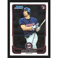 2012 Bowman Chrome #91 Brian Dozier