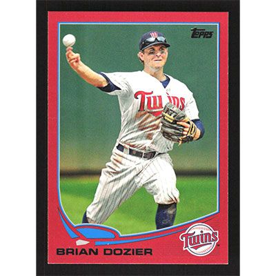 2013 Topps Target Red #596 Brian Dozier