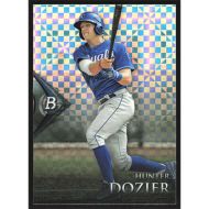 2014 Bowman Platinum Chrome Prospects X-Fractors #BPCP56 Hunter Dozier