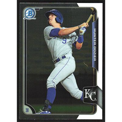 2015 Bowman Chrome Prospects #BCP56 Hunter Dozier