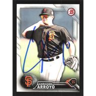 2016 Bowman Draft #BD-126 Christian Arroyo Autographed