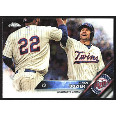 2016 Topps Chrome #183 Brian Dozier