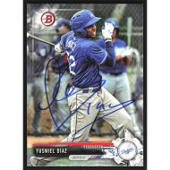 2017 Bowman Draft #BD-151 Yusniel Diaz Autographed