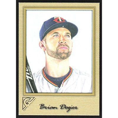 2017 Topps Gallery Canvas #136 Brian Dozier